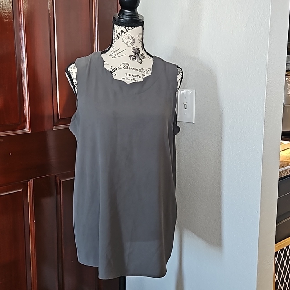 Olive Green Blouse Size Medium